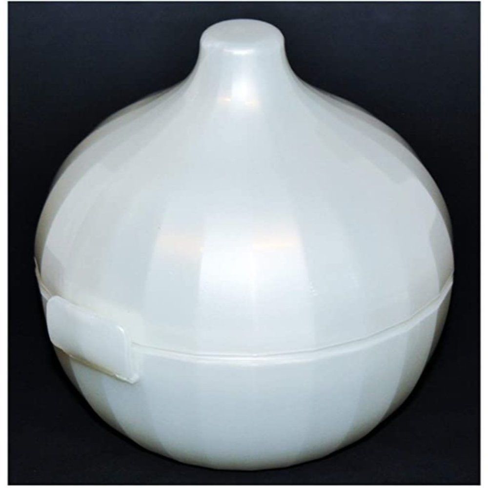 TUPPERWARE NEW FORGET-ME-NOT WHITE ONION KEEPER